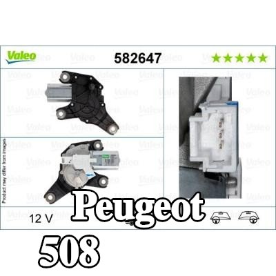 VALEO محرك المساحات الخلفي, 12V — Peugeot 508