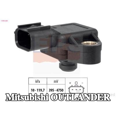 EPS مستشعر ضغط الهواء، تعديل الارتفاع — 2006 Mitsubishi Outlander