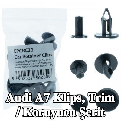 EINPARTS Klips, trim / koruyucu şerit — Audi A7