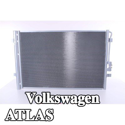 NISSENS مكثف تكييف الهواء مع مجفف, مع تعبئة بالنيتروجين — Volkswagen Atlas