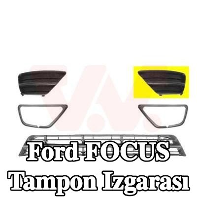 VAN WEZEL Tampon ızgarası Sol Ön — 2003 Ford Focus