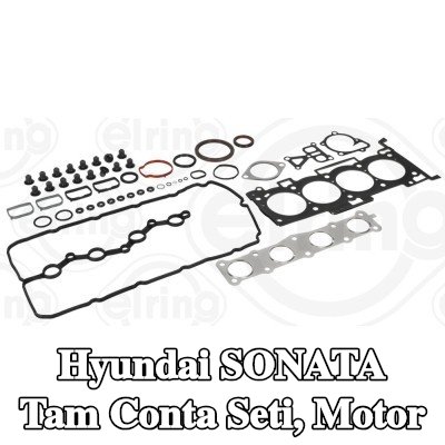 ELRING Tam Conta Seti, krank mili contalı motor, valf gövdesi contalı — Hyundai Sonata
