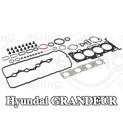 ELRING مجموعة حشيات كاملة, محرك مع مانع تسرب العمود المرفقي, مع أختام ساق الصمام — Hyundai Grandeur