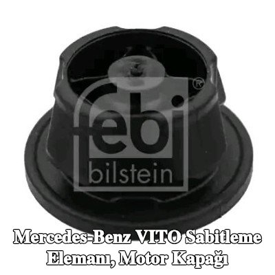 FEBI BILSTEIN Sabitleme Elemanı, motor kapağı — Mercedes-Benz Vito