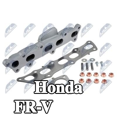 NTY مشعب العادم مع الحشيات/الأختام, مع مسامير/براغي — Honda Fr-v