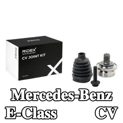 RIDEX مجموعة وصلة المحور الأمامي, جانب العجلة, مع حلقة مستشعر ABS — 2004 Mercedes-Benz E-Class