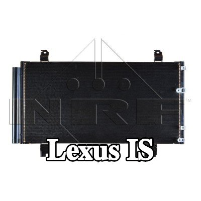 NRF مكثف تكييف الهواء EASY FIT, مع مجفف, مع حلقة مانعة للتسرب, مع تعبئة بالنيتروجين — 2012 Lexus Is