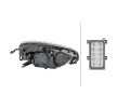 HELLA المصباح الأمامي الأيسر, H7/H1, W21/5W, مع لمبات, مع محرك لتسوية المصابيح الأمامية — Opel Adam (2)