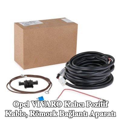 WESTFALIA Kalıcı Pozitif Kablo, römork bağlantı aparatı — Opel Vivaro