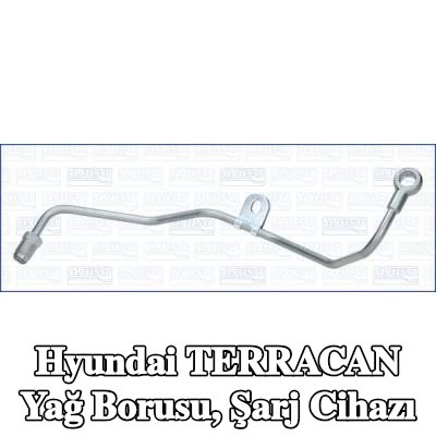 AJUSA Yağ Borusu, şarj cihazı — Hyundai Terracan