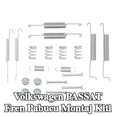BOSCH Yaylı fren pabucu montaj kiti — 1990 Volkswagen Passat