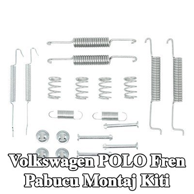 BOSCH Yaylı fren pabucu montaj kiti — Volkswagen Polo