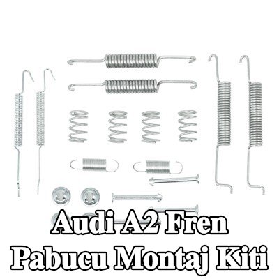 BOSCH Yaylı fren pabucu montaj kiti — Audi A2