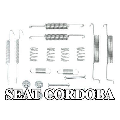 BOSCH مجموعة تركيب حذاء الفرامل مع نوابض — SEAT Cordoba