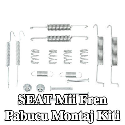 BOSCH Yaylı fren pabucu montaj kiti — SEAT Mii