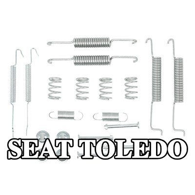 BOSCH مجموعة تركيب حذاء الفرامل مع نوابض — 1997 SEAT Toledo