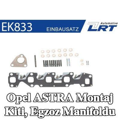 LRT Montaj Kiti, egzoz manifoldu — 2005 Opel Astra