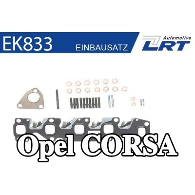 LRT طقم التثبيت، مشعب العادم — 2012 Opel Corsa