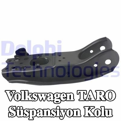 DELPHI Ön Aks Sol Süspansiyon Kolu, Alt, Çelik Sac, rotil olmadan — Volkswagen Taro