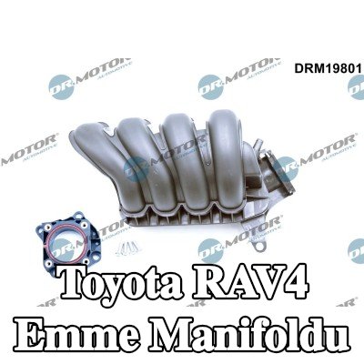 DR.MOTOR AUTOMOTIVE Contalı/sızdırmazlık elemanlı emme manifoldu — 2004 Toyota Rav4