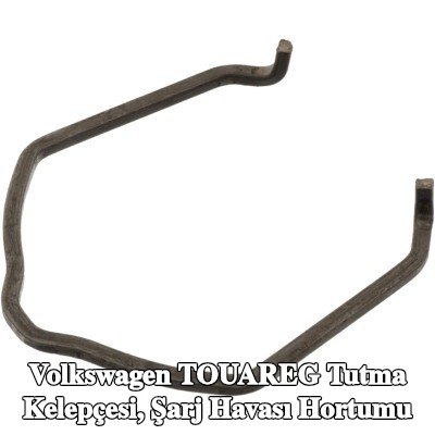 FEBI BILSTEIN Tutma Kelepçesi, şarj havası hortumu — 2003 Volkswagen Touareg