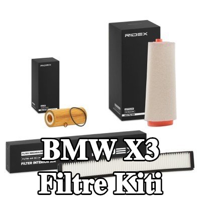RIDEX Filtre kiti — 2004 BMW X3