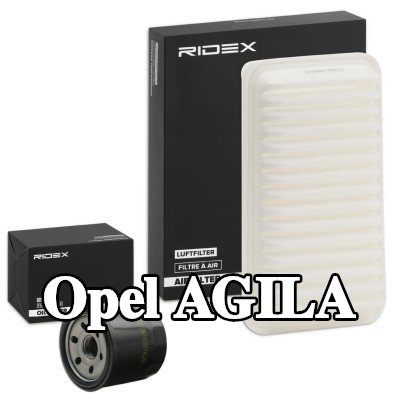 RIDEX مجموعة الفلاتر — Opel Agila