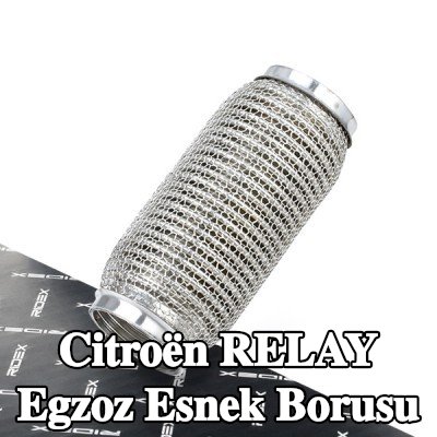 RIDEX Bağlantı borusu olmayan egzoz esnek borusu — Citroën Relay