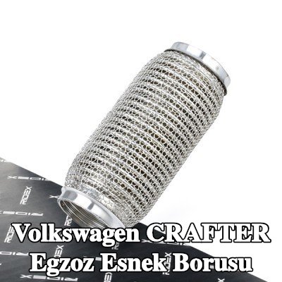 RIDEX Bağlantı borusu olmayan egzoz esnek borusu — 2012 Volkswagen Crafter