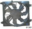 MAHLE Fan, radyatör 390mm, radyatör fan kapağı, entegre regülatörsüz — 2012 Hyundai Santa Fe (2)