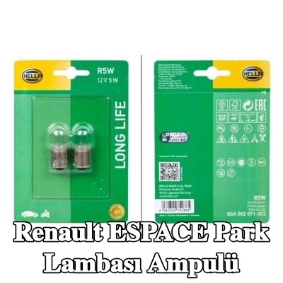 HELLA Park lambası ampulü — 1990 Renault Espace