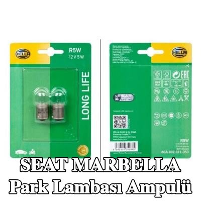 HELLA Park lambası ampulü — SEAT Marbella