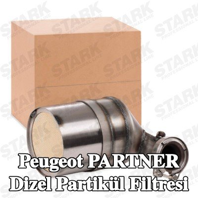 STARK Sabitleme/montaj malzemeli dizel partikül filtresi, sabitleme malzemesi ile, montaj kiti ile — 2005 Peugeot Partner