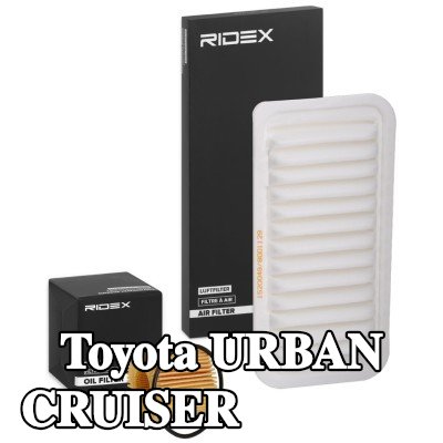 RIDEX مجموعة الفلاتر — Toyota Urban Cruiser