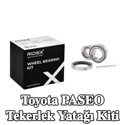 RIDEX Tekerlek yatağı kiti Arka Aks — Toyota Paseo