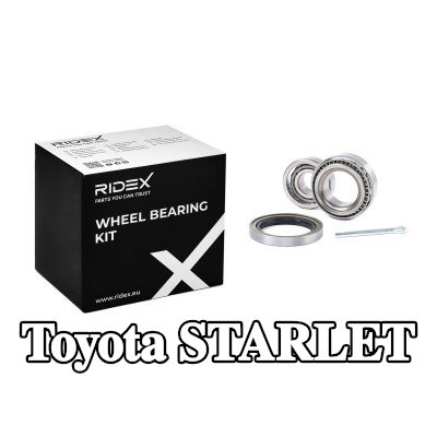 RIDEX طقم محامل العجلات للمحور الخلفي — Toyota Starlet