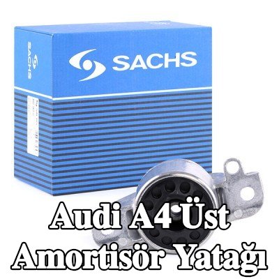 SACHS Üst amortisör yatağı Arka Aks Sol, Arka Aks Sağ, Rulman gerekli değildir — 2012 Audi A4