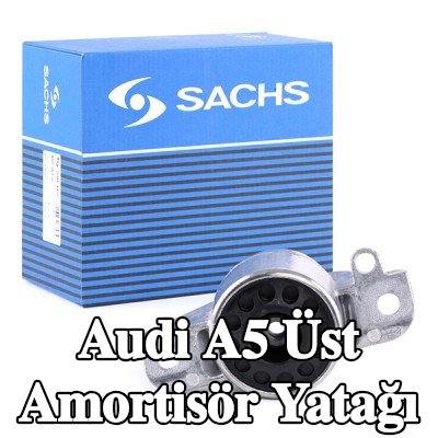 SACHS Üst amortisör yatağı Arka Aks Sol, Arka Aks Sağ, Rulman gerekli değildir — 2012 Audi A5