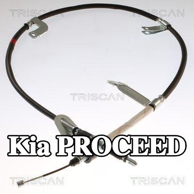TRISCAN كابل فرامل اليد 1710/1498mm — Kia Proceed