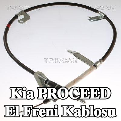 TRISCAN El freni kablosu 1710/1498mm — Kia Proceed