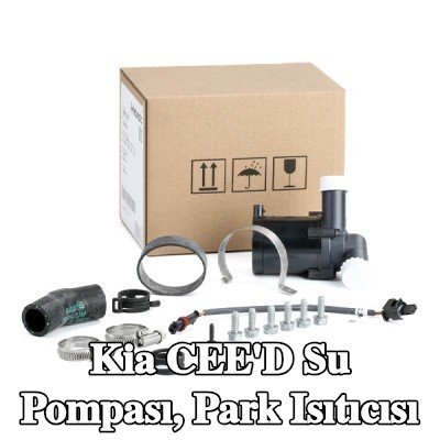 WEBASTO Su Pompası, parking heater 130° connection piec — Kia Cee'd