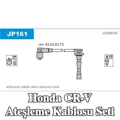 JANMOR Ateşleme kablosu seti Silikon — Honda Cr-v