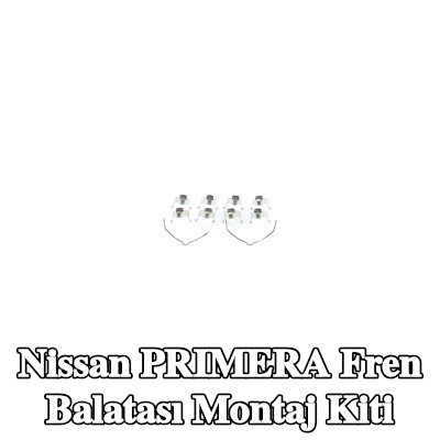 BOSCH Fren balatası montaj kiti — Nissan Primera