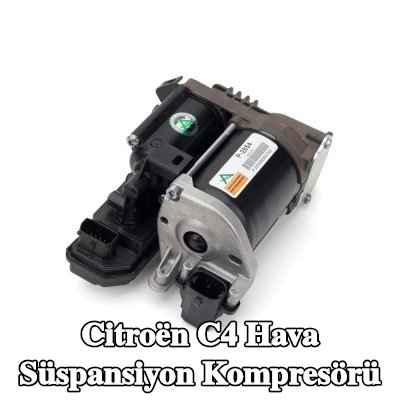 Arnott Kurutuculu hava süspansiyon kompresörü, entegre röle, valfli — Citroën C4