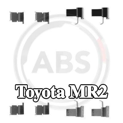A.B.S. طقم تركيب وسادات الفرامل — 1997 Toyota Mr2