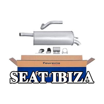 HELLA كاتم الصوت الخلفي الخلفي, مع قطع التركيب — 2002 SEAT Ibiza