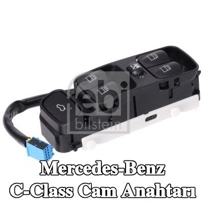 FEBI BILSTEIN Sol ön cam anahtarı — 2002 Mercedes-Benz C-Class