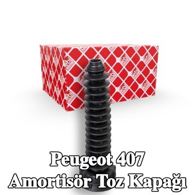 FEBI BILSTEIN Amortisör toz kapağı Arka Aks — Peugeot 407
