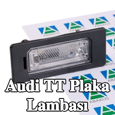 ABAKUS Ampullü plaka lambası — Audi Tt