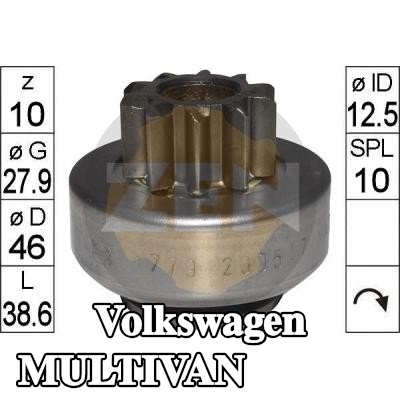 ERA ترس حر، مشغل — 2003 Volkswagen Multivan